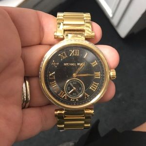 NWT gold Michael Kors watch